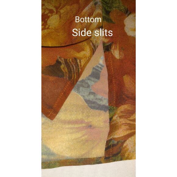 Soft Surroundings Top Topper Womens XL Sheer Boho Lightweight Sequins Pretty! - Picture 12 of 16